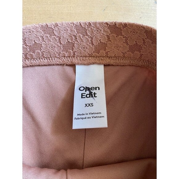 OPEN Edit BNWOT Womens lace biker shorts sz 2Xsmall - Picture 4 of 5